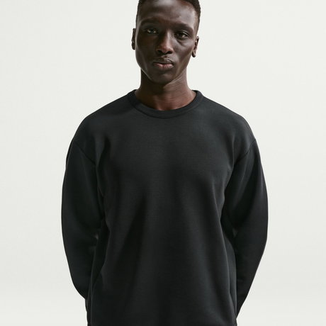 NIKE - 24.7 ImpossiblySoft Dri-FIT Crew Erkek Siyah Sweatshirt