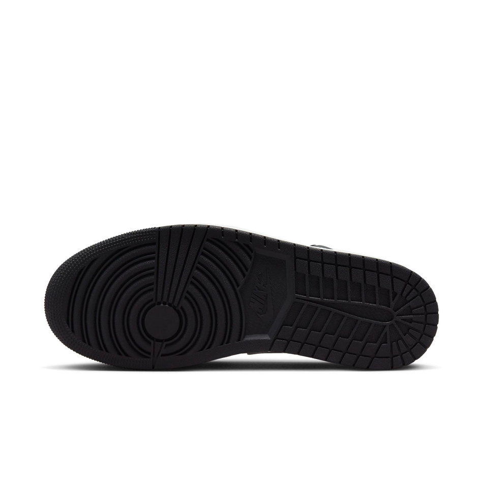 Air Jordan 1 Low 'Black Medium Grey' Erkek Basketbol Ayakkabısı