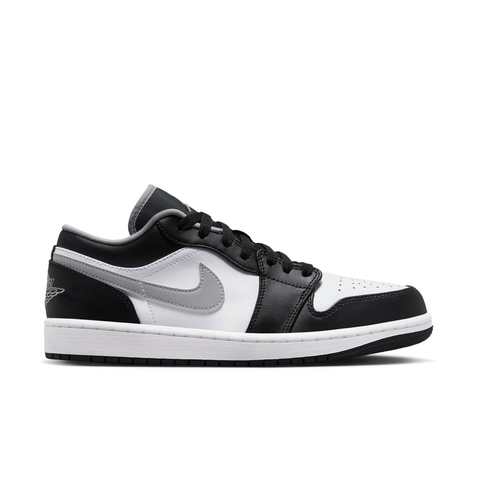 Air Jordan 1 Low 'Black Medium Grey' Erkek Basketbol Ayakkabısı