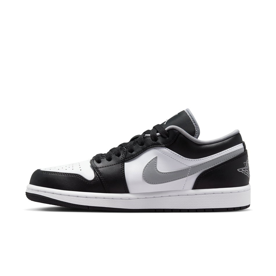 Air Jordan 1 Low 'Black Medium Grey' Erkek Basketbol Ayakkabısı