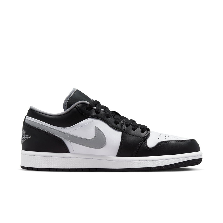 Air Jordan 1 Low 'Black Medium Grey' Erkek Basketbol Ayakkabısı