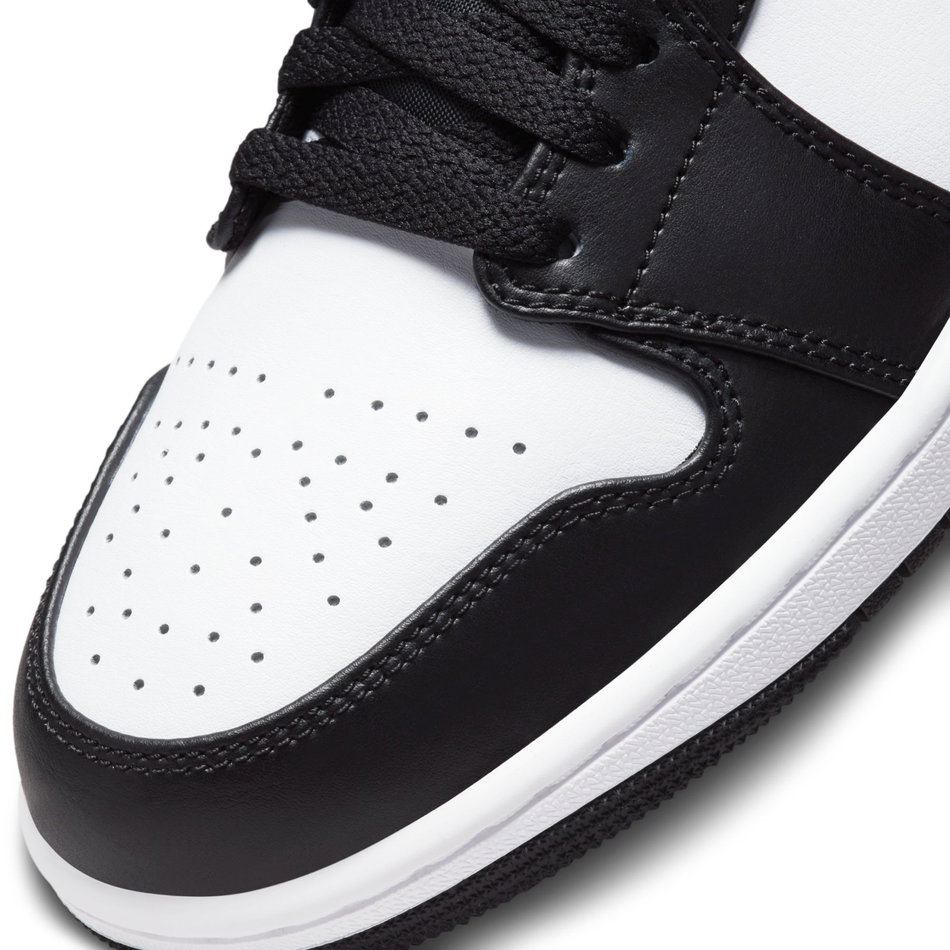 Air Jordan 1 Low 'Black Medium Grey' Erkek Basketbol Ayakkabısı