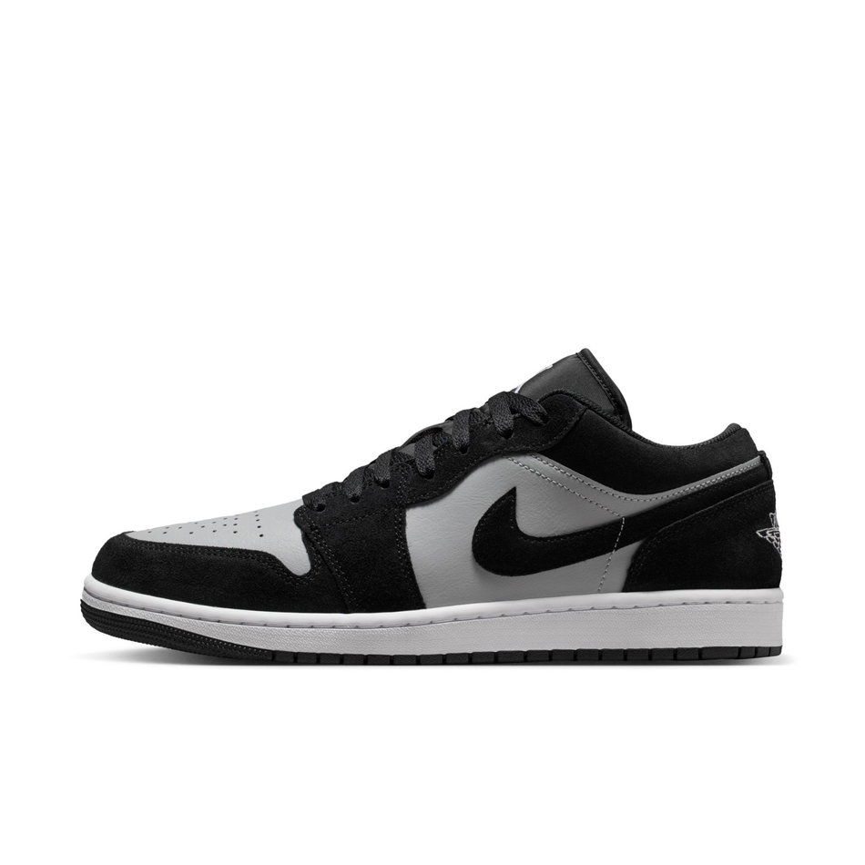 Air Jordan 1 Low Black Smoke Grey Erkek Basketbol Ayakkabısı