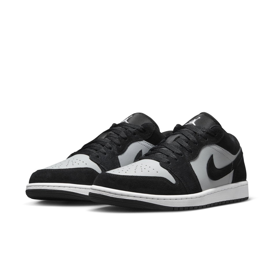 Air Jordan 1 Low Black Smoke Grey Erkek Basketbol Ayakkabısı