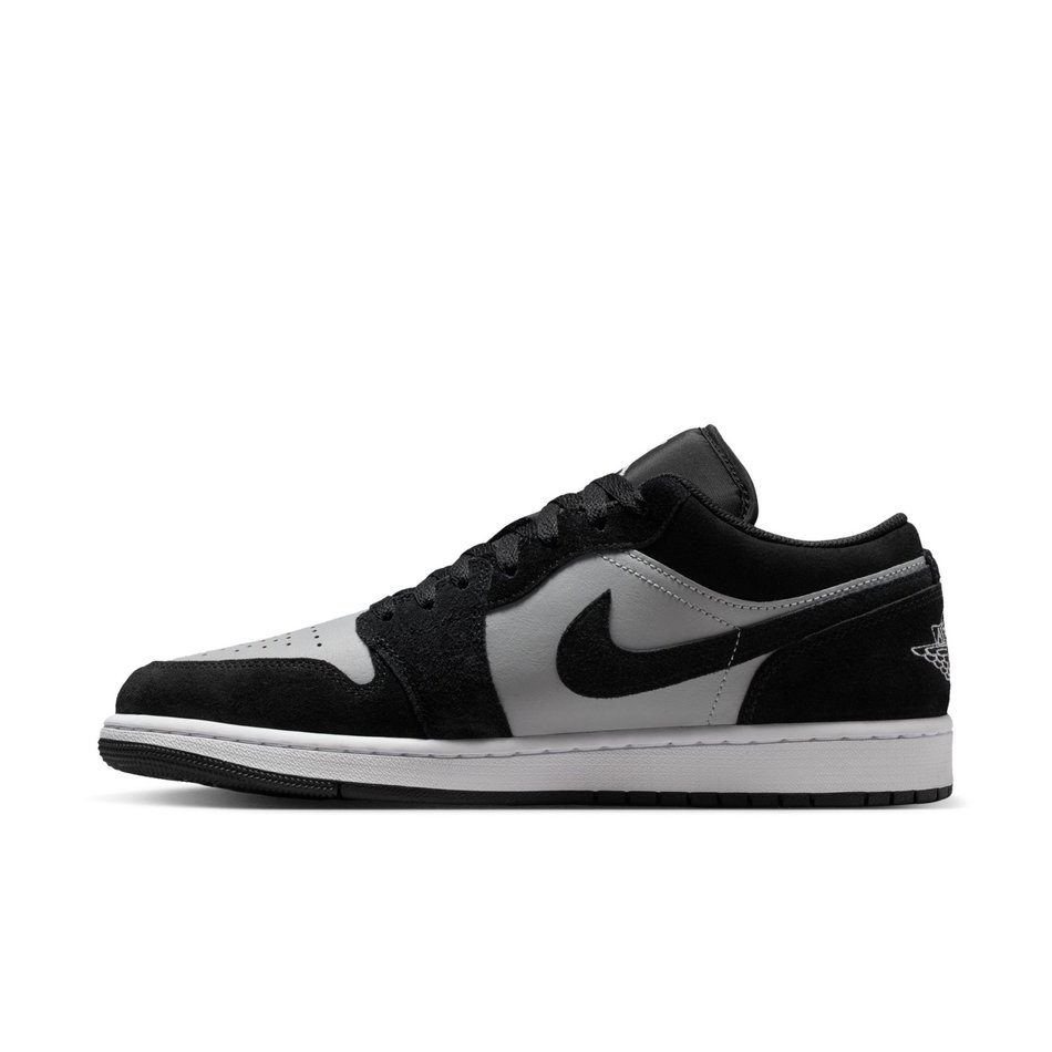 Air Jordan 1 Low Black Smoke Grey Erkek Basketbol Ayakkabısı
