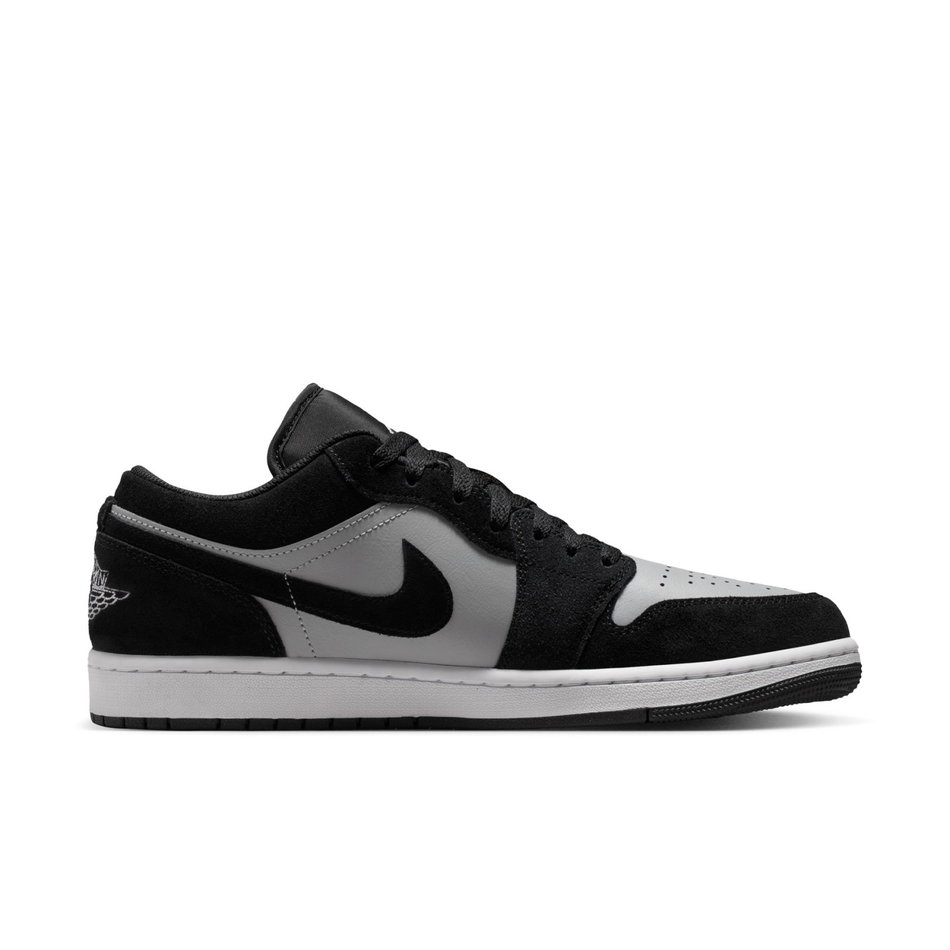 Air Jordan 1 Low Black Smoke Grey Erkek Basketbol Ayakkabısı