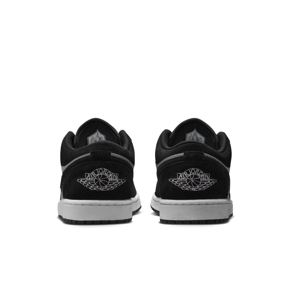 Air Jordan 1 Low Black Smoke Grey Erkek Basketbol Ayakkabısı