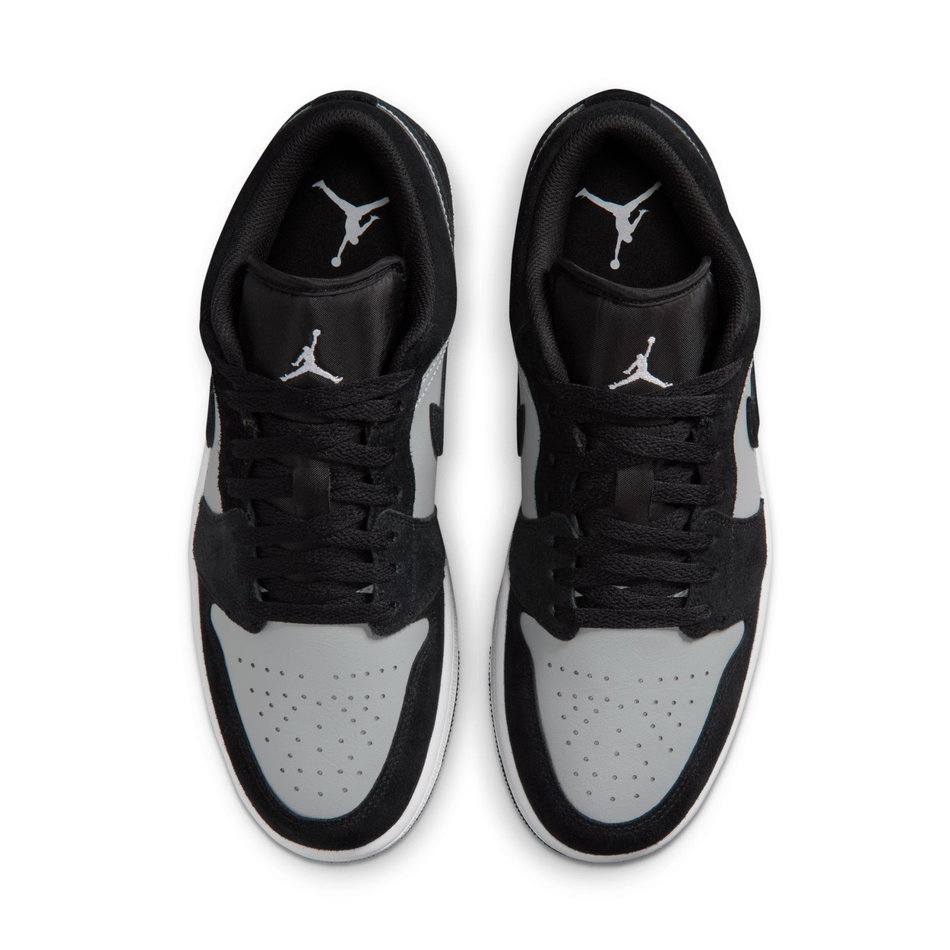 Air Jordan 1 Low Black Smoke Grey Erkek Basketbol Ayakkabısı