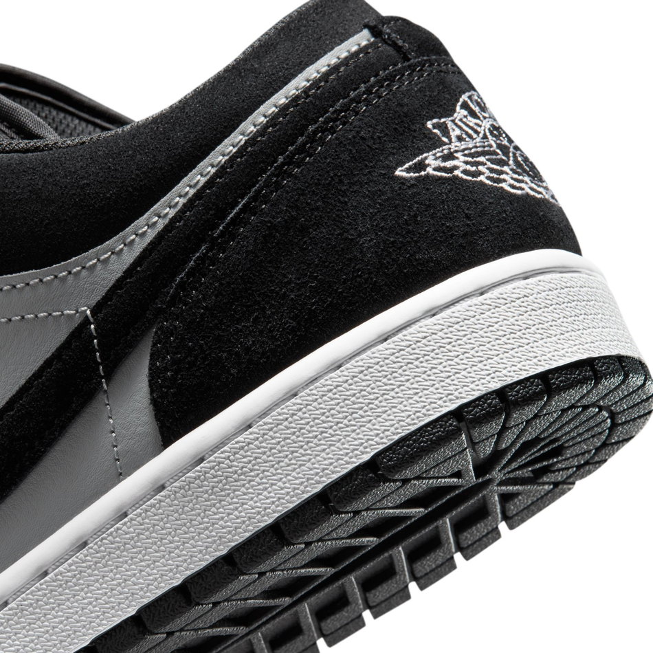 Air Jordan 1 Low Black Smoke Grey Erkek Basketbol Ayakkabısı