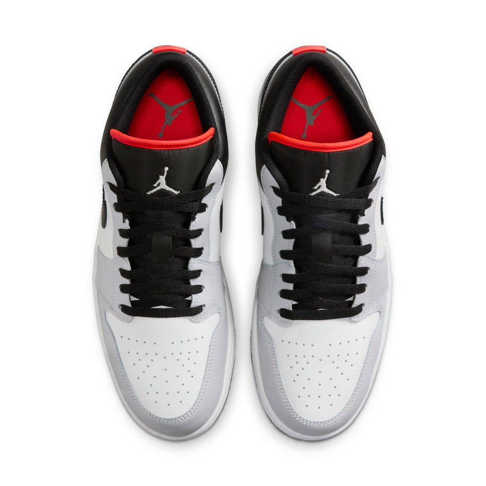 Air Jordan 1 Low Erkek Gri Basketbol Ayakkabısı