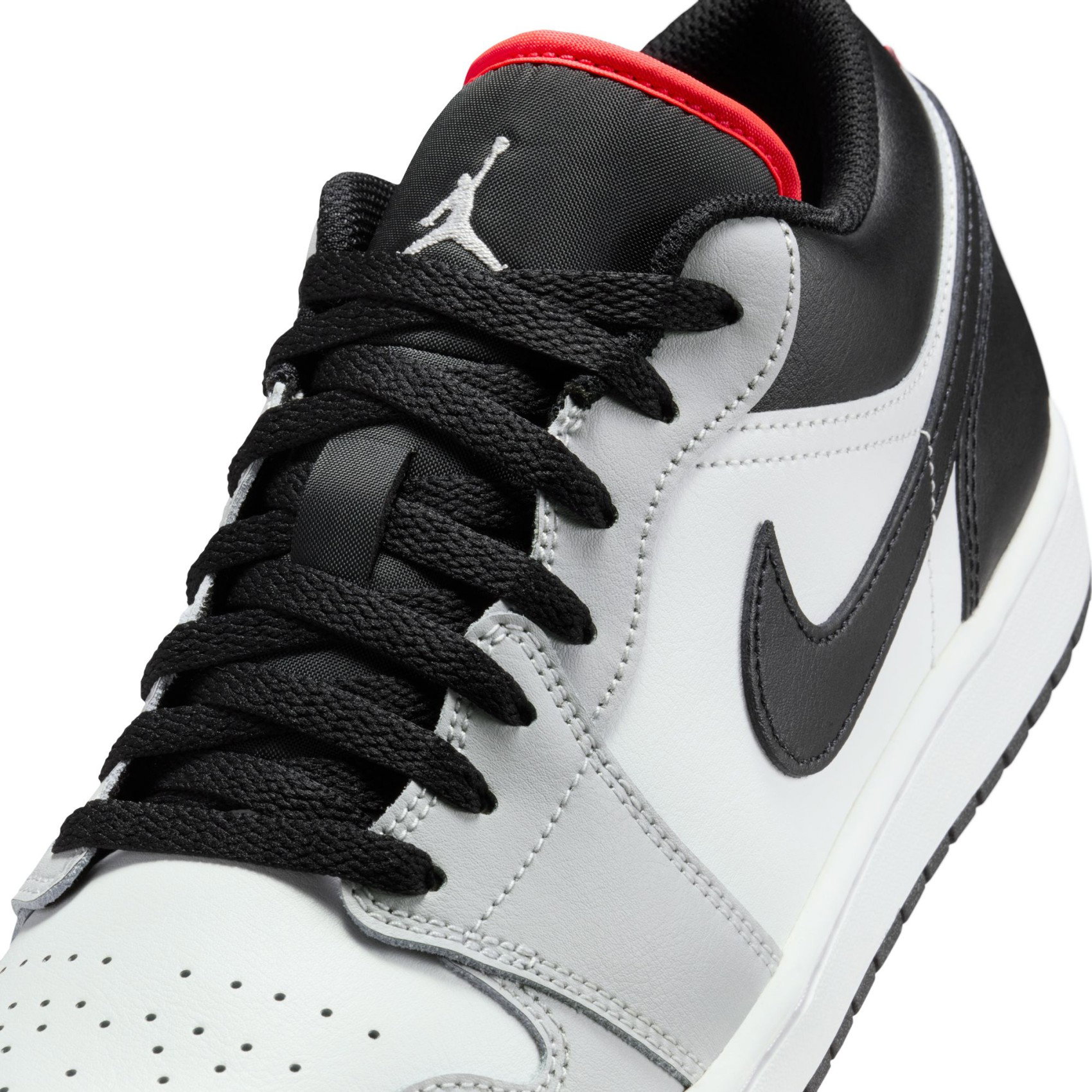 Nike Air Jordan 1 Low Erkek Gri Basketbol Ayakkabısı 553558-045