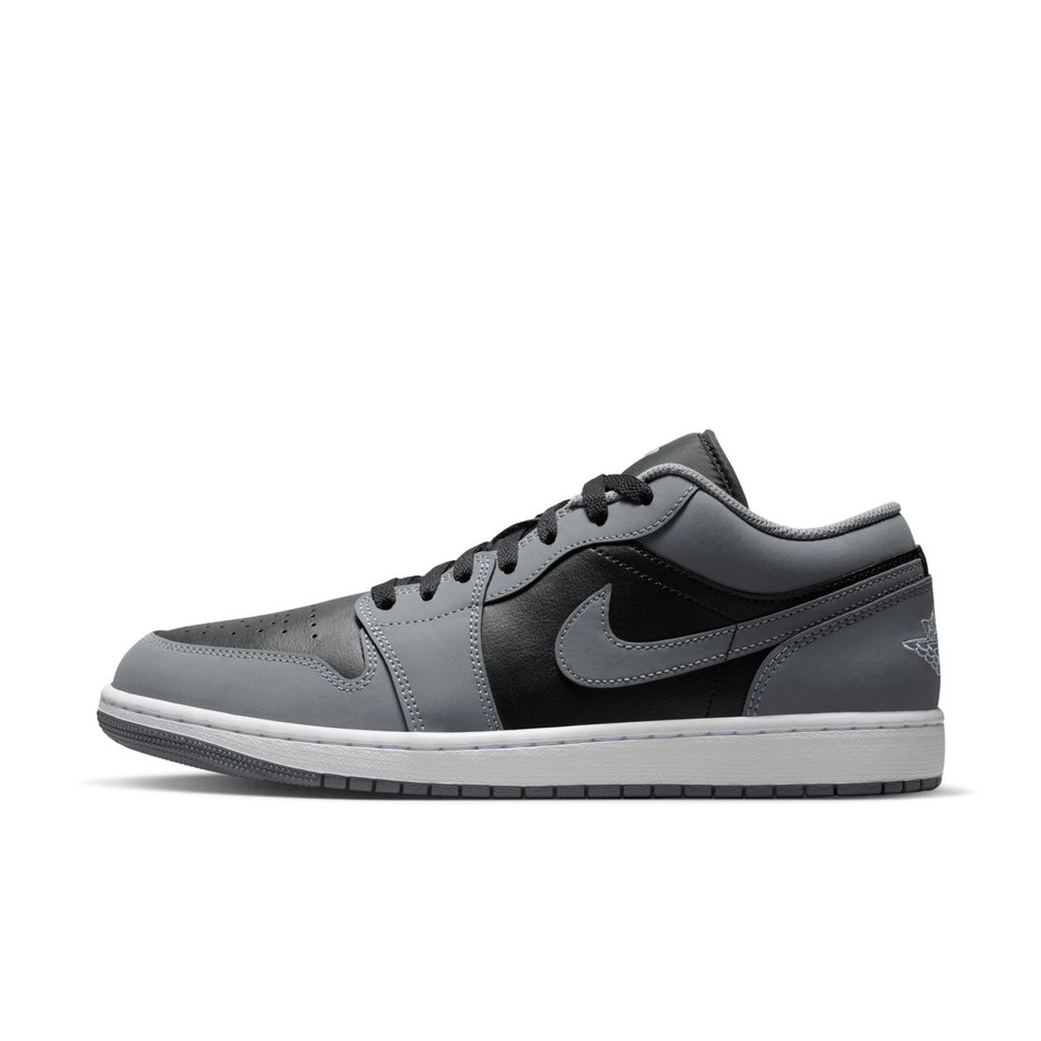 Air Jordan 1 Low Erkek Gri Basketbol Ayakkabısı