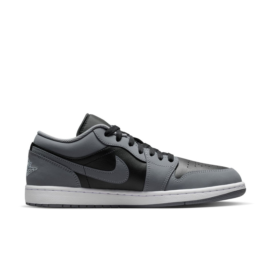 Air Jordan 1 Low Erkek Gri Basketbol Ayakkabısı
