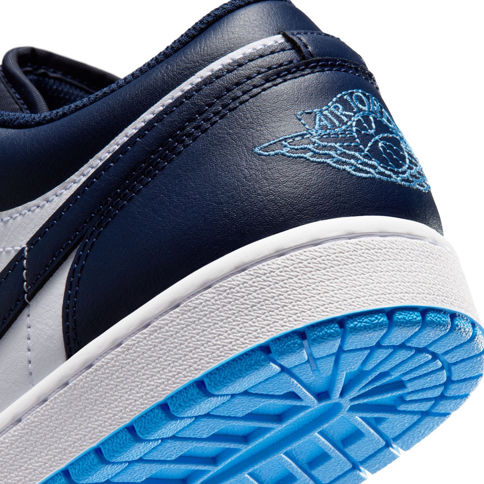 Nike Air Jordan 1 Low Erkek Lacivert Basketbol Ayakkabısı 553558-404