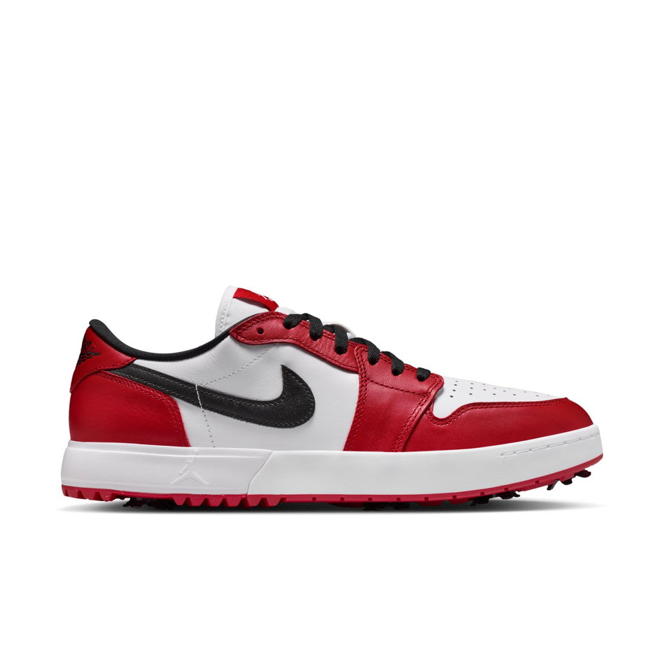 Air Jordan 1 Low G Spiked Erkek Kırmızı Golf Ayakkabısı