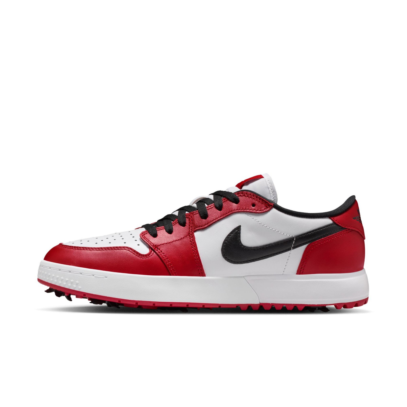 Nike Air Jordan 1 Low G Spiked Erkek Kırmızı Golf Ayakkabısı