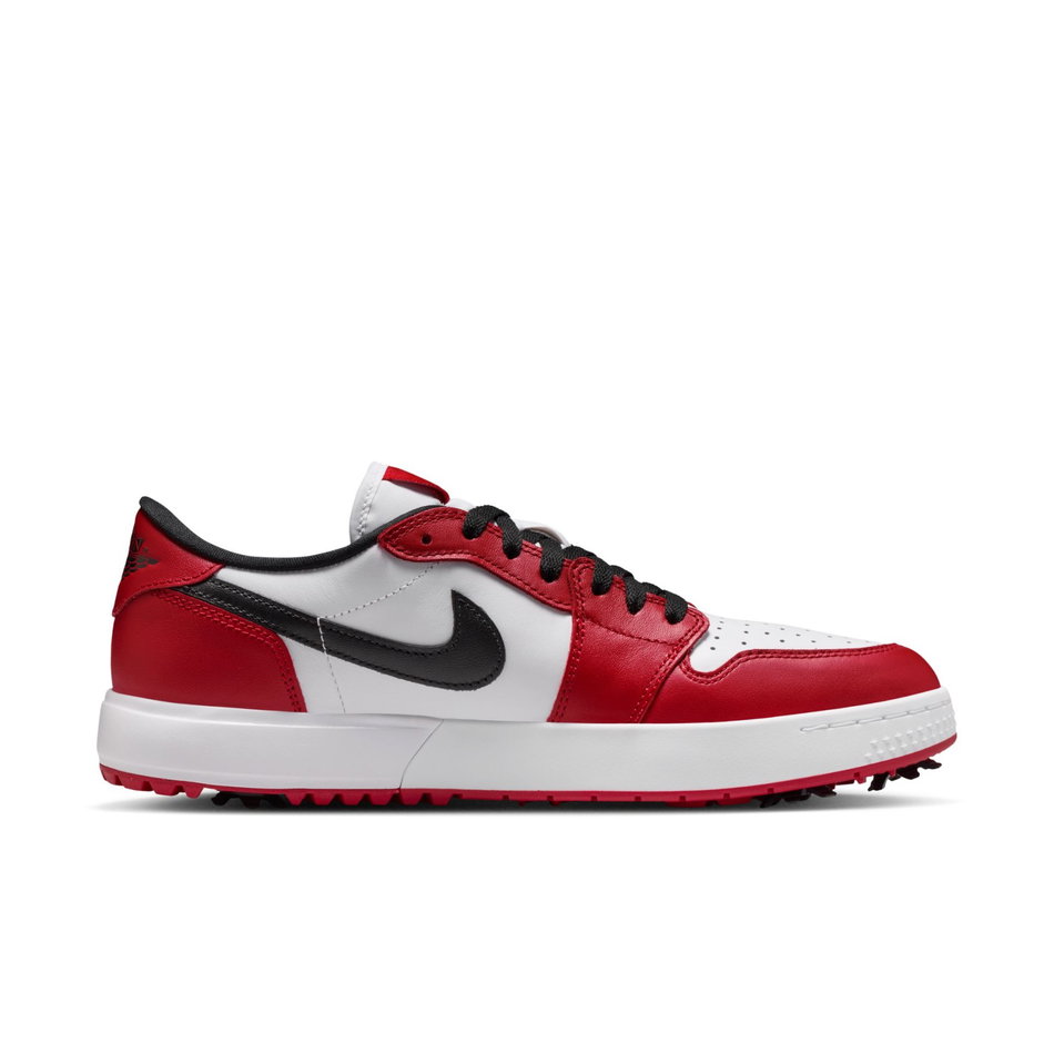 Air Jordan 1 Low G Spiked Erkek Kırmızı Golf Ayakkabısı