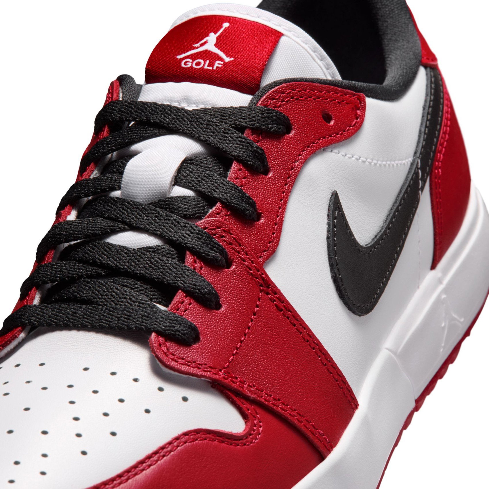 Nike Air Jordan 1 Low G Spiked Erkek Kırmızı Golf Ayakkabısı