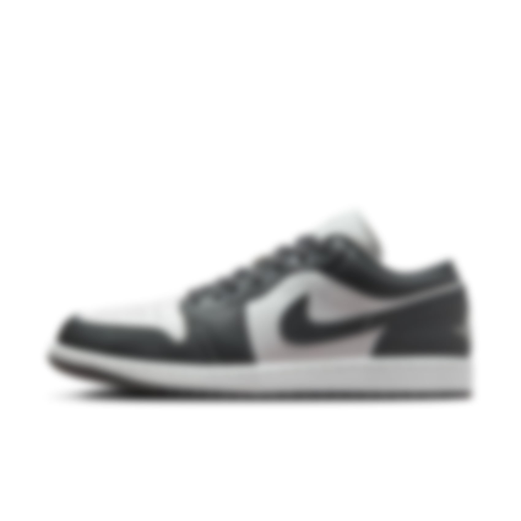JORDAN - Air Jordan 1 Low 'Grey/White' Erkek Basketbol Ayakkabısı