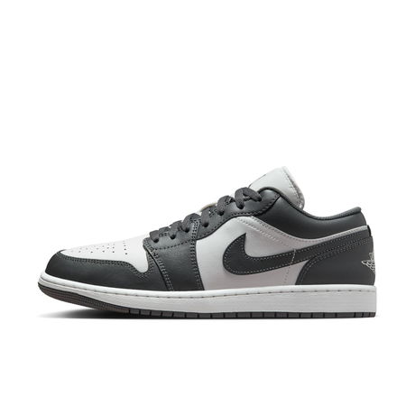 JORDAN - Air Jordan 1 Low 'Grey/White' Erkek Basketbol Ayakkabısı