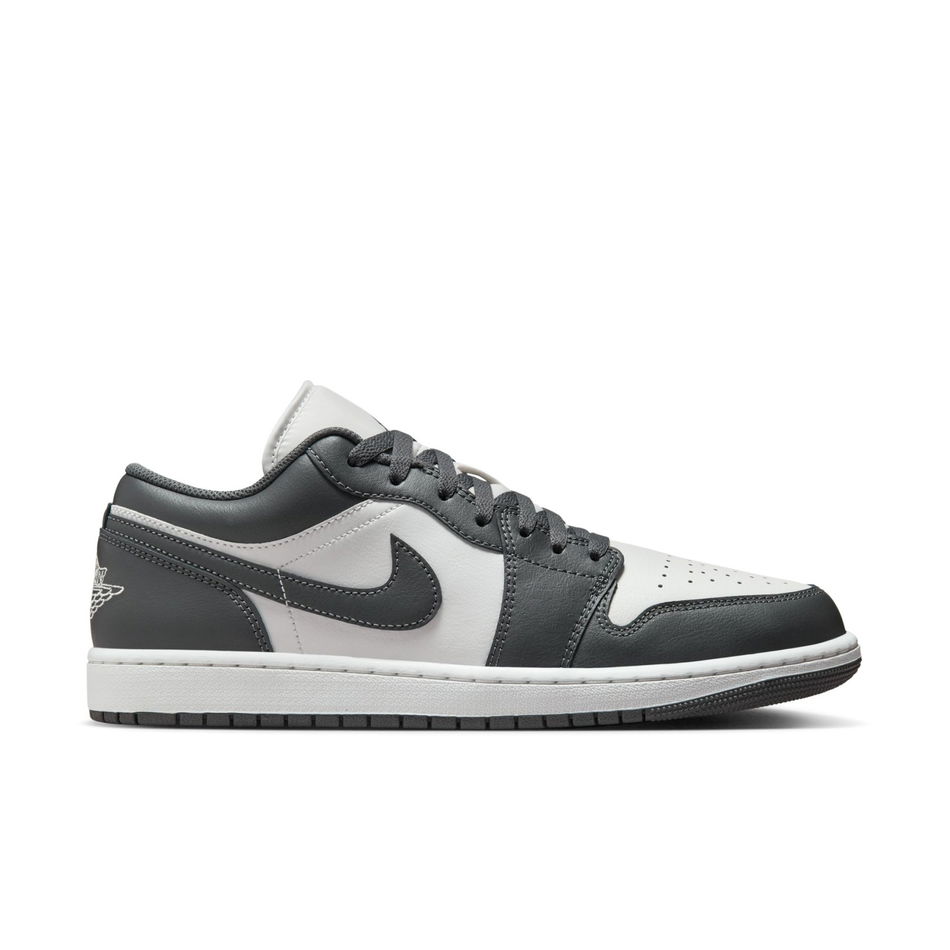 Air Jordan 1 Low 'Grey/White' Erkek Basketbol Ayakkabısı