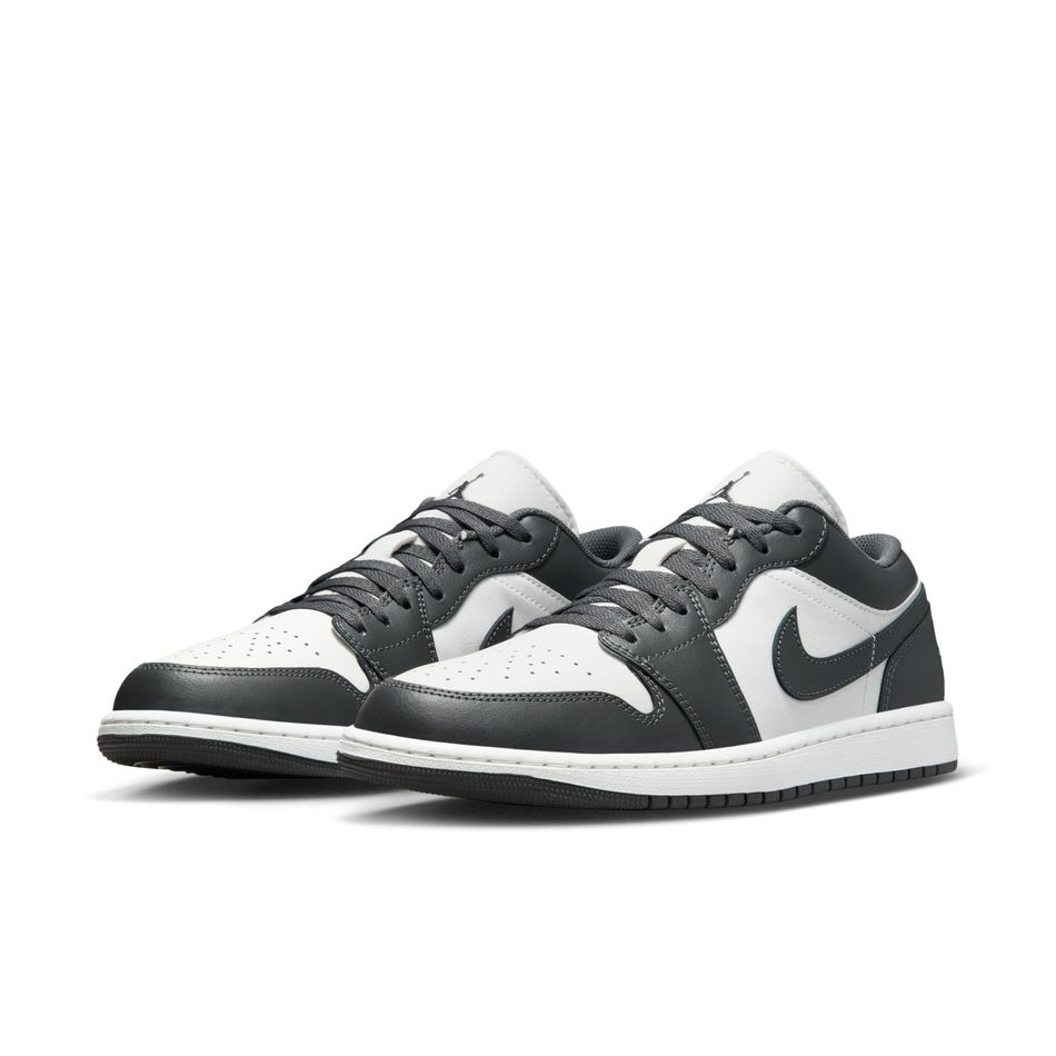 Air Jordan 1 Low 'Grey/White' Erkek Basketbol Ayakkabısı