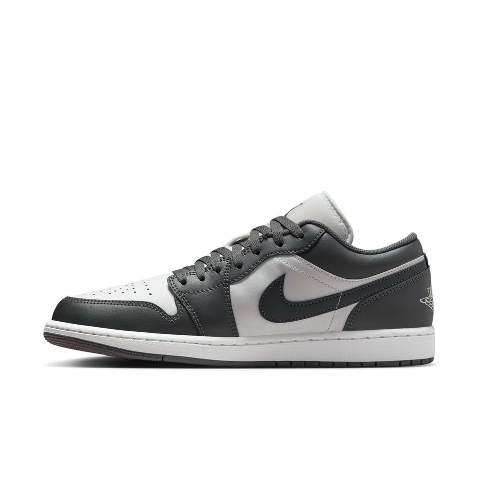 Air Jordan 1 Low 'Grey/White' Erkek Basketbol Ayakkabısı