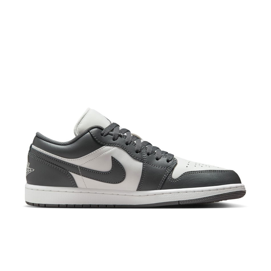 Air Jordan 1 Low 'Grey/White' Erkek Basketbol Ayakkabısı
