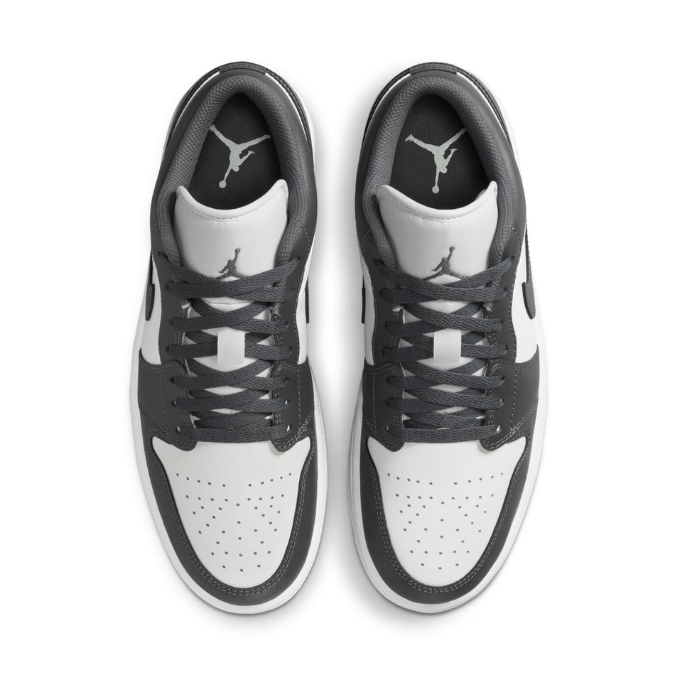 Air Jordan 1 Low 'Grey/White' Erkek Basketbol Ayakkabısı