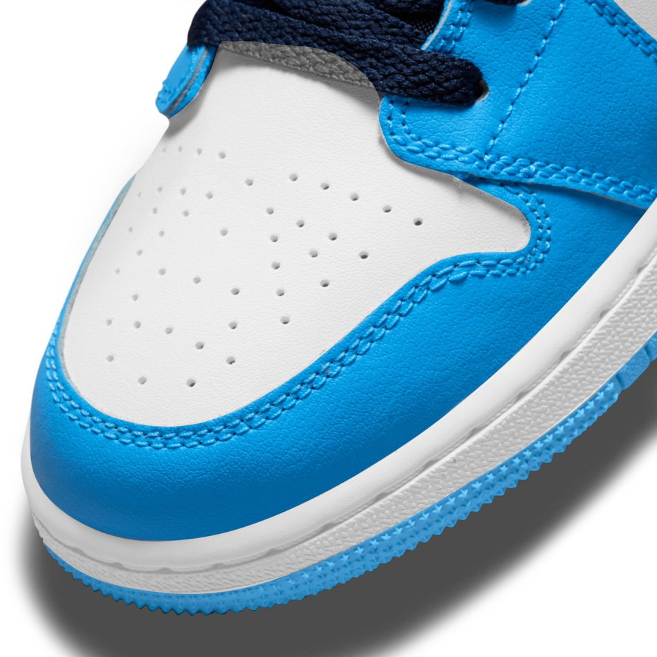 Air Jordan 1 Low Gs Mavi Basketbol Ayakkabısı