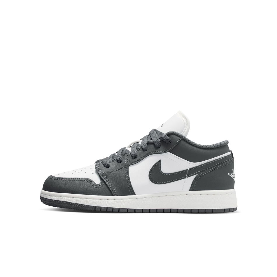 Air Jordan 1 Low 'Iron Grey Summit White' Gs Basketbol Ayakkabısı
