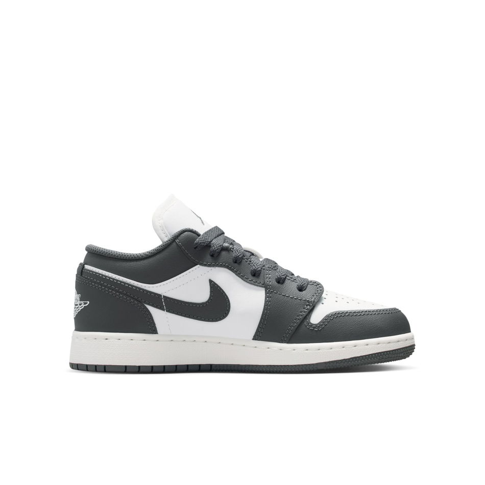 Air Jordan 1 Low 'Iron Grey Summit White' Gs Basketbol Ayakkabısı