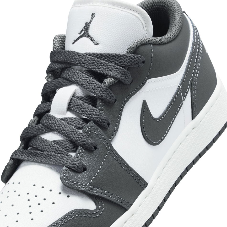 Air Jordan 1 Low 'Iron Grey Summit White' Gs Basketbol Ayakkabısı