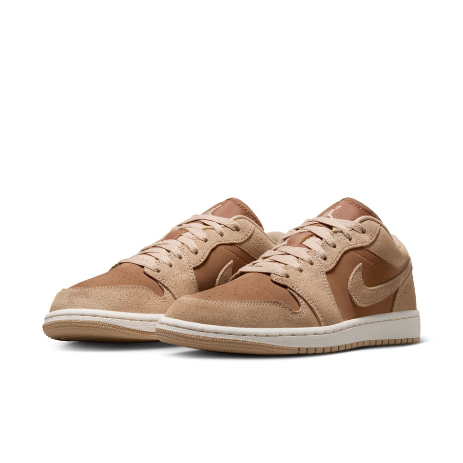 Air Jordan 1 Low Kadın Kahverengi Basketbol Ayakkabısı