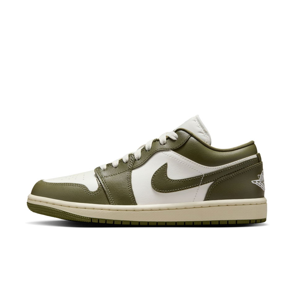Air Jordan 1 Low 'Medium Olive' Kadın Basketbol Ayakkabısı