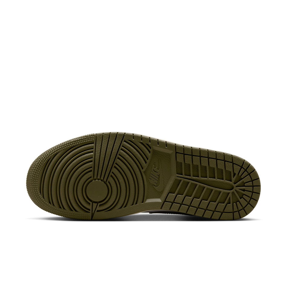 Air Jordan 1 Low 'Medium Olive' Kadın Basketbol Ayakkabısı