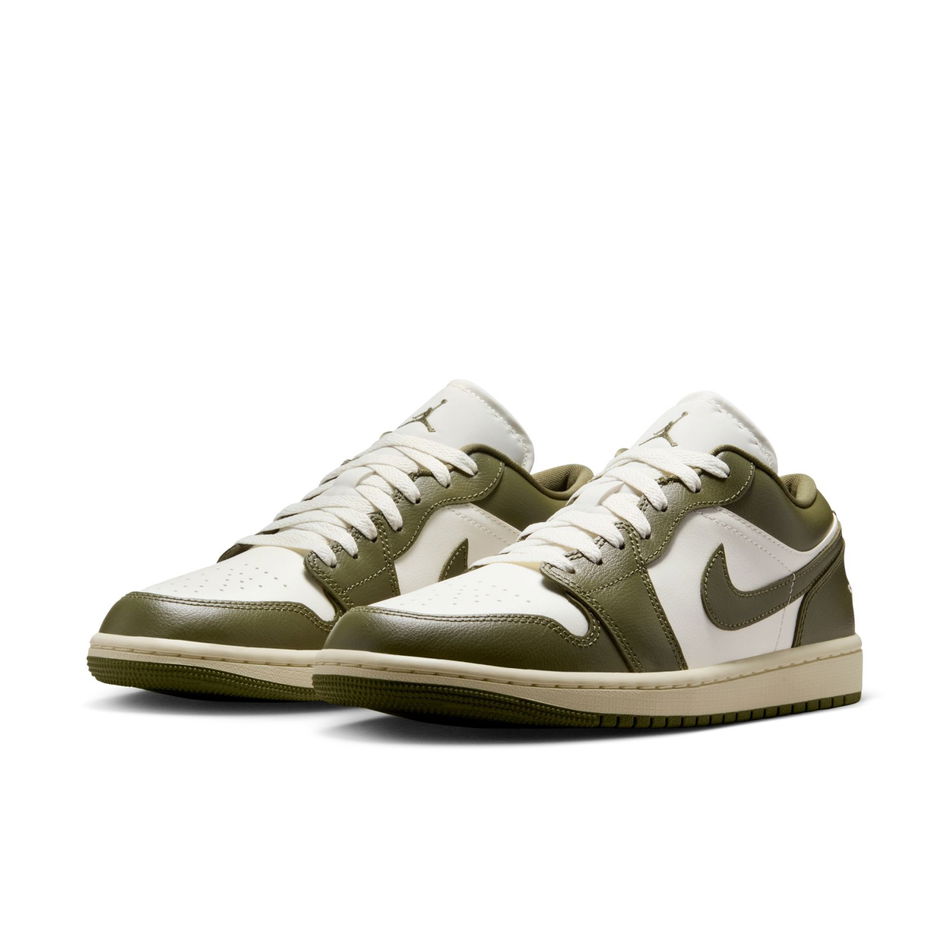Air Jordan 1 Low 'Medium Olive' Kadın Basketbol Ayakkabısı