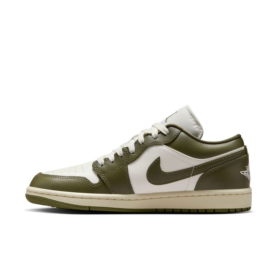 Air Jordan 1 Low 'Medium Olive' Kadın Basketbol Ayakkabısı
