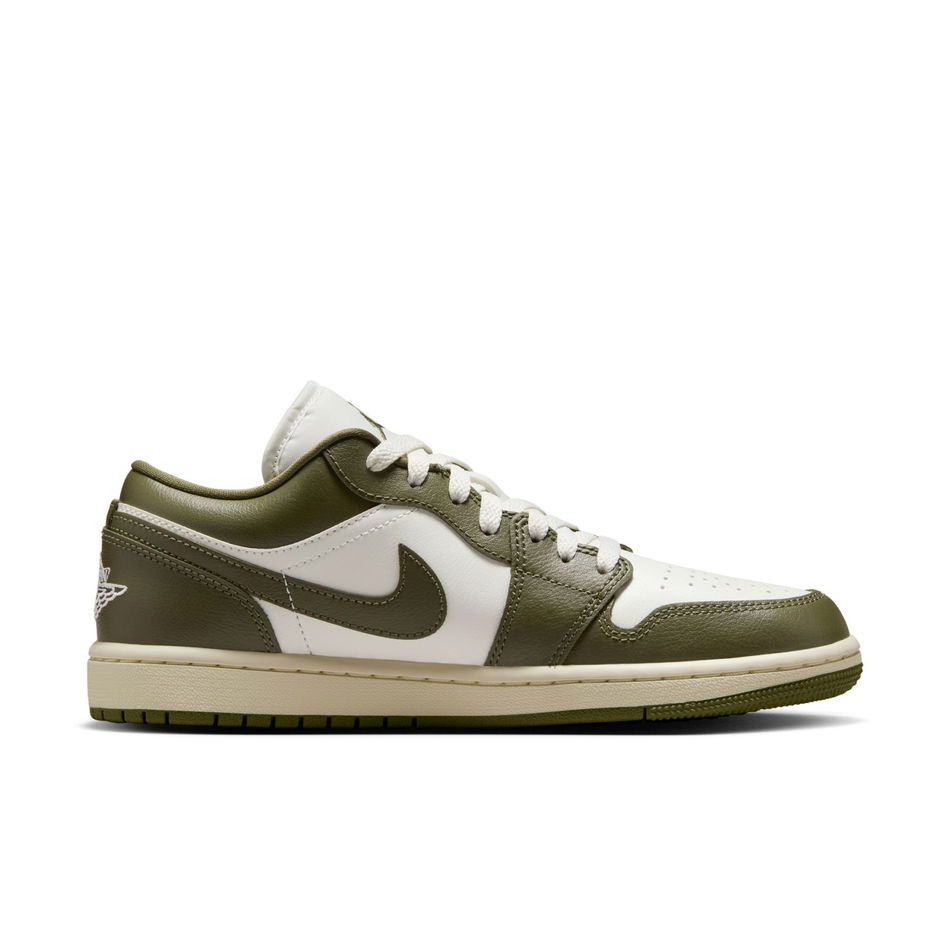 Air Jordan 1 Low 'Medium Olive' Kadın Basketbol Ayakkabısı