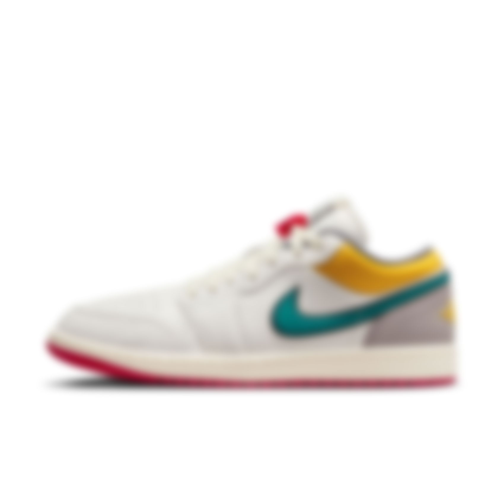 JORDAN - Air Jordan 1 Low Premium 'Sail and Yellow Ochre' Spor Ayakkabı