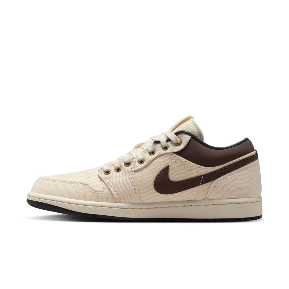 Air Jordan 1 Low Premium 'Pale Ivory' Erkek Basketbol Ayakkabısı