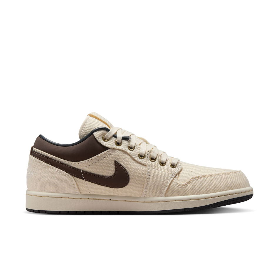 Air Jordan 1 Low Premium 'Pale Ivory' Erkek Basketbol Ayakkabısı