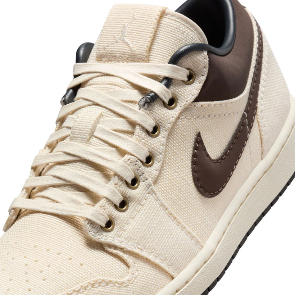Air Jordan 1 Low Premium 'Pale Ivory' Erkek Basketbol Ayakkabısı