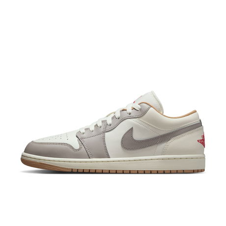 JORDAN - Air Jordan 1 Low 'Sail College Grey' Erkek Basketbol Ayakkabısı