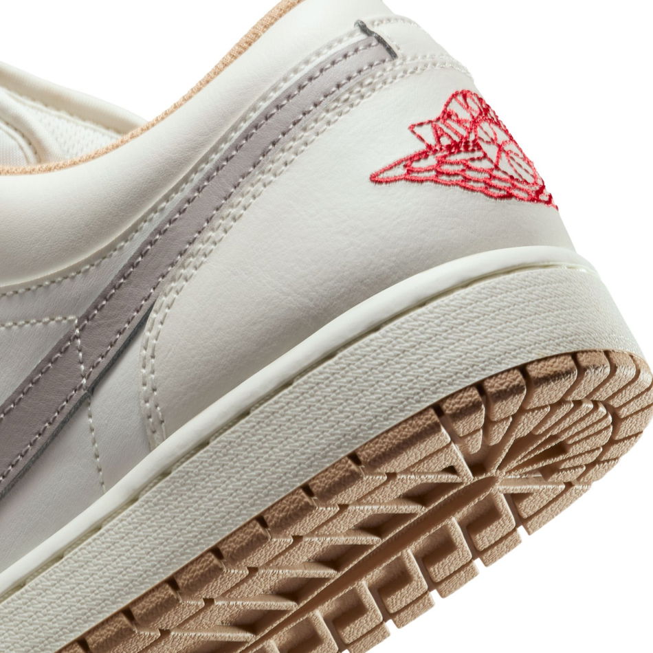 Air Jordan 1 Low 'Sail College Grey' Erkek Basketbol Ayakkabısı