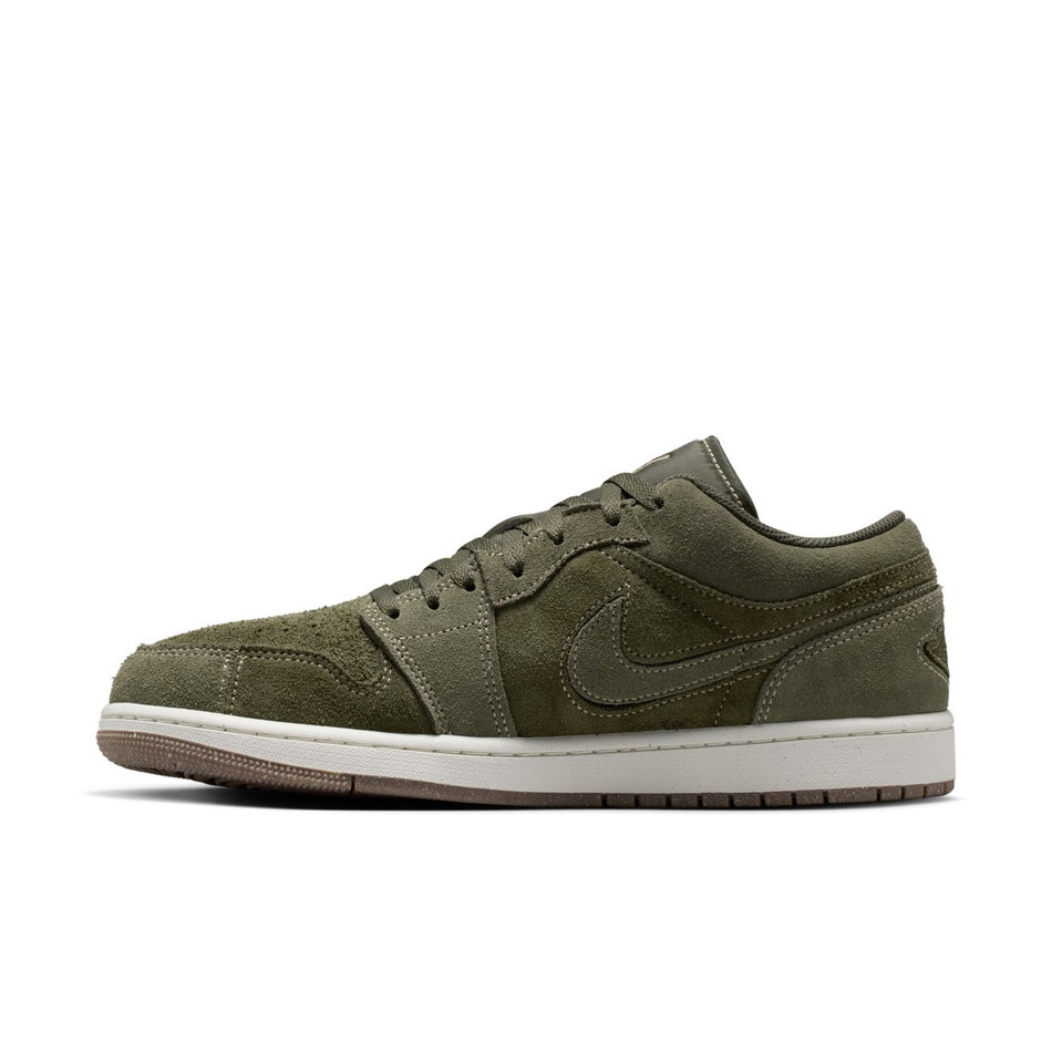 Air Jordan 1 Low SE Craft Erkek Yeşil Basketbol Ayakkabısı