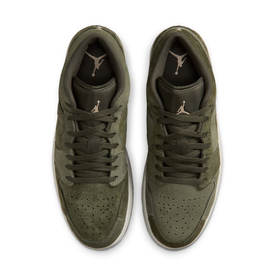 Air Jordan 1 Low SE Craft Erkek Yeşil Basketbol Ayakkabısı