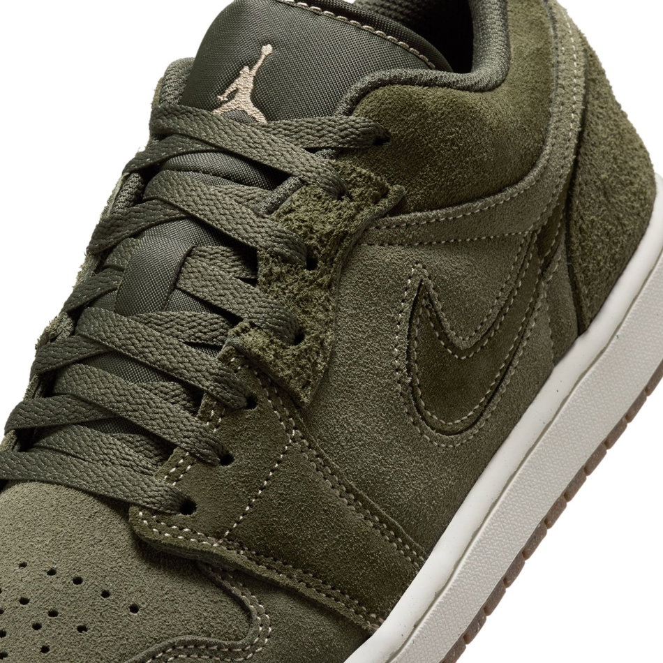 Air Jordan 1 Low SE Craft Erkek Yeşil Basketbol Ayakkabısı
