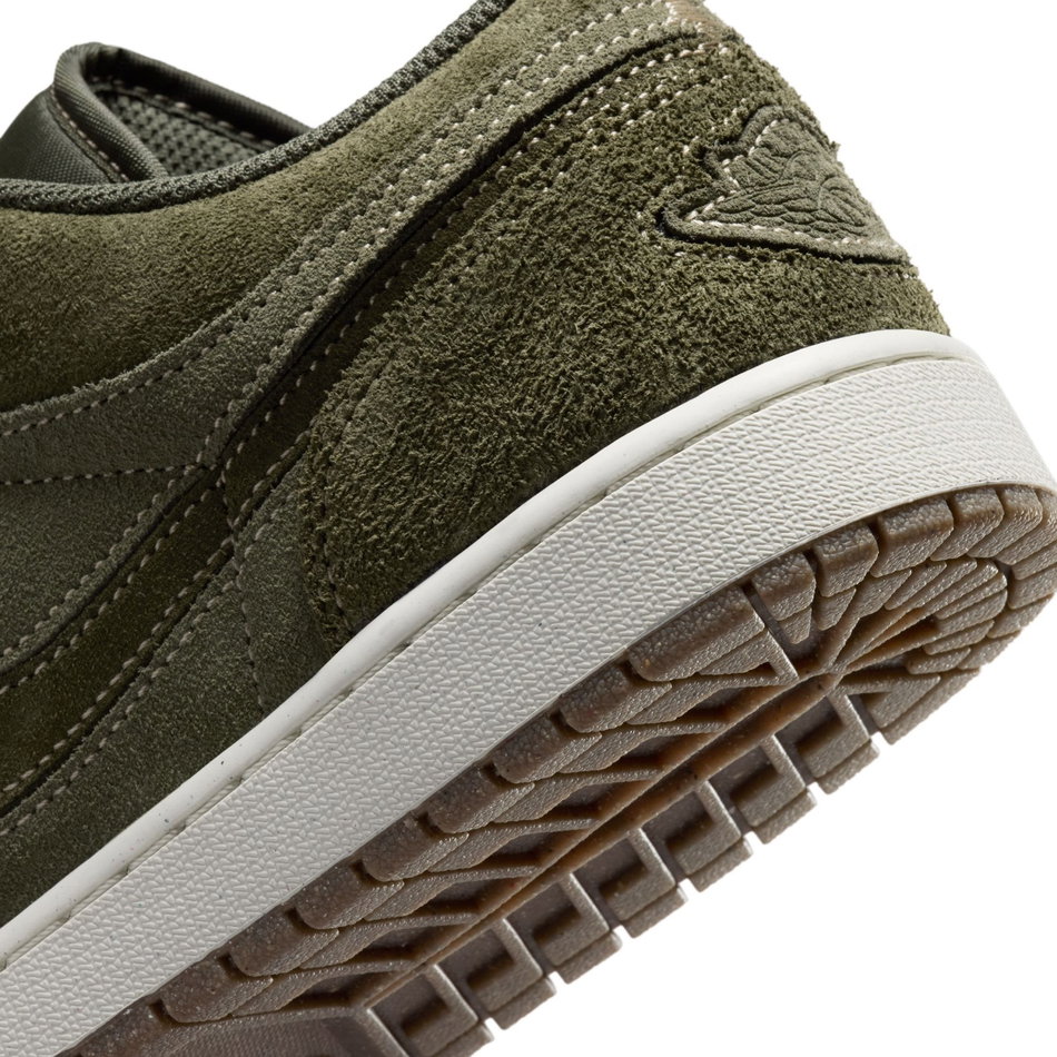 Air Jordan 1 Low SE Craft Erkek Yeşil Basketbol Ayakkabısı