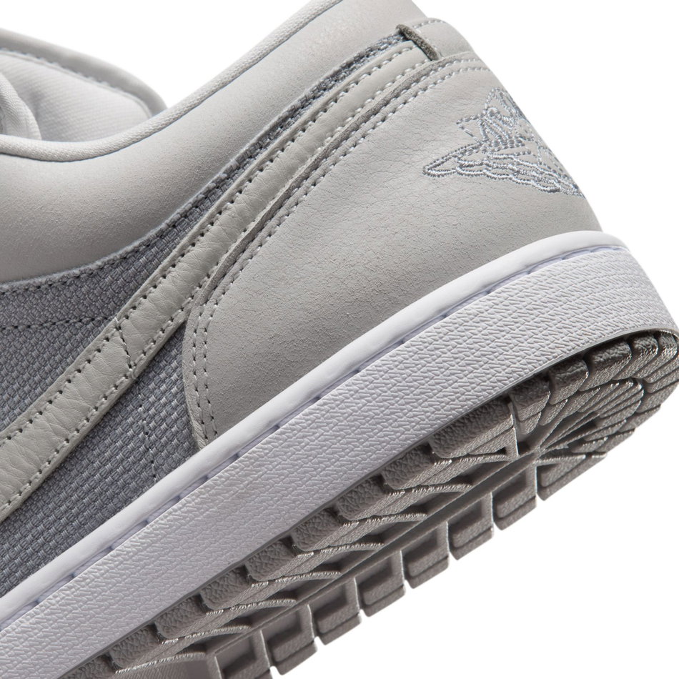 Air Jordan 1 Low Se Erkek Gri Basketbol Ayakkabısı